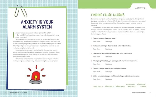 Cuaderno De Ejercicios Sobre Ansiedad Para Niños: Más De 50