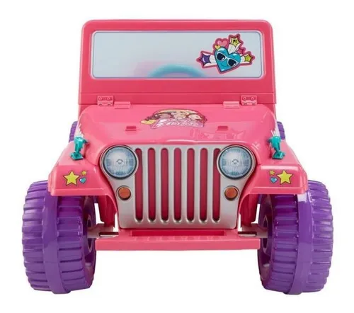 Camioneta a bater a para ni os Power Wheels Barbie Jeep FRC34