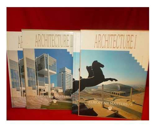 Libro Arquitectura - European Masters 3 - Tomo 1 De Edicione