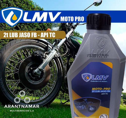 Aceite 2 Tiempo Moto Lmv