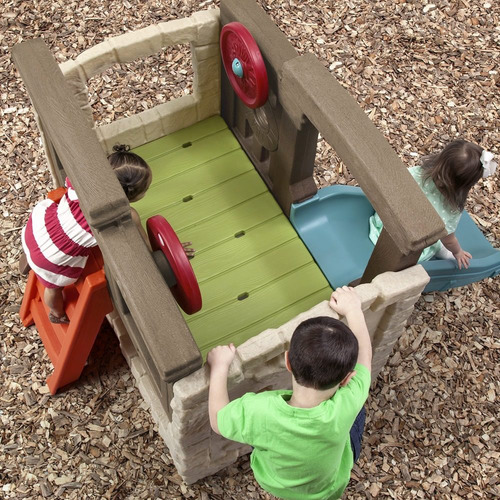 Escalador Resbaladera Juego Para Niños - Step2- Multicolor