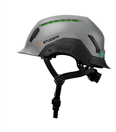 Casco De Seguridad Ventilado Studson Modelo Shk-1 Gris