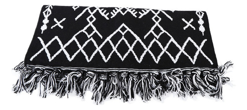 - Alfombra Larga Decorativa Tejida For Correr, Suave Y