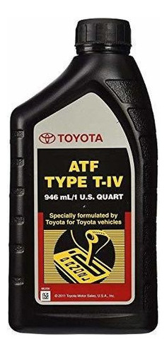 Toyota Genuine Lexus Atf Type T-iv Automatic Transmission Fl