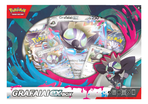 Pokemon Tcg Scarlet & Violet - Grafaiai Ex Box En Inglés