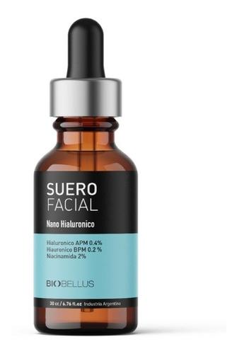 Suero Facial Nano Hyalurónico | X30cc | Biobellus