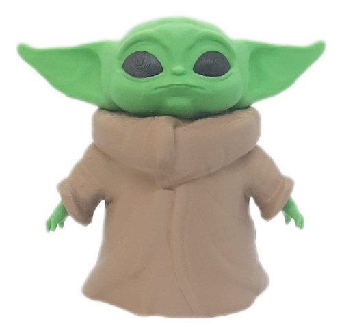 Baby Yoda 15cm Impreso En 3d Dropix 3d