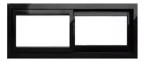 Comprar  Ventana Herrero Negro 120x40 V4mm C\u002Fmosquitero Y Reja 