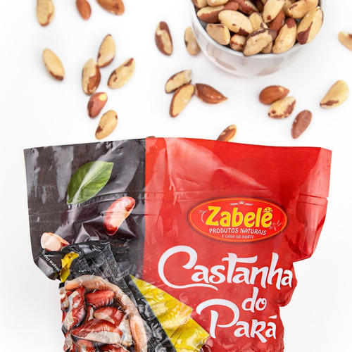 Castanha Do Pará 1kg Zabelê Naturais Média Inteira
