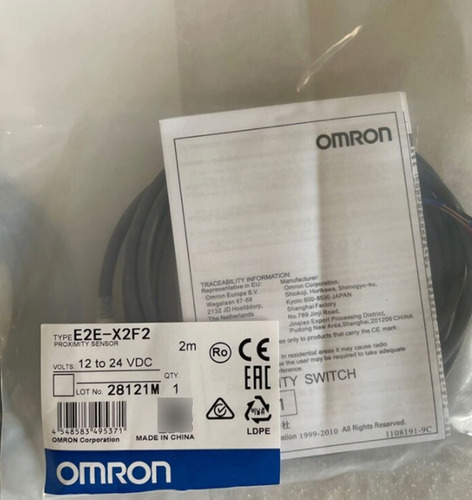 New Omron E2e-x2f2 Proximity Switch Sensor 12-24vdc Bbt