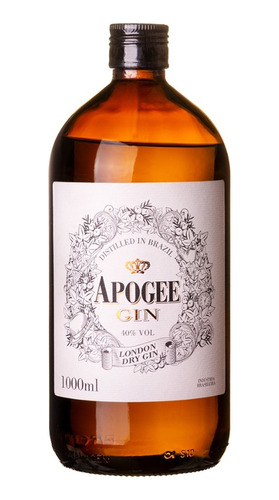 Gin Apogee Tradicional Coquetel Alcoólico 40% Vol 1 Litro