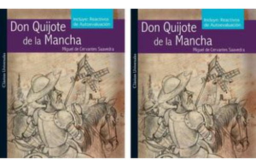 Libro.- Don Quijote De La Mancha 2 Tomos