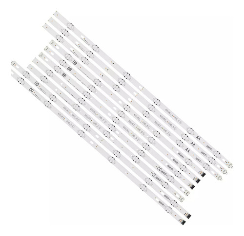 // 10 Tiras Con 6 Y 5 Leds Para Tv 60uj6300 60uj6300-ua