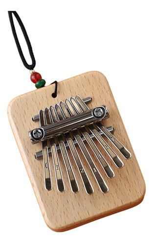 Mini Kalimba De Madera, Bolsillo Portátil, Piano De Pulgar