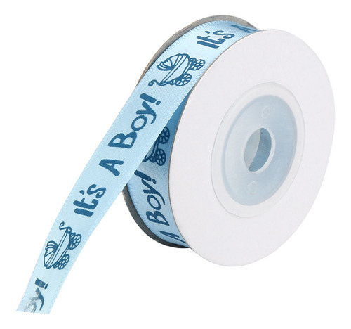 Cinta Grosgrain 6002 Para Baby Shower, 10 Yardas, Con Diseño