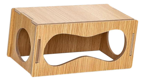 Túnel De Madera De Hámster Madera Hámster 22x11x10cm