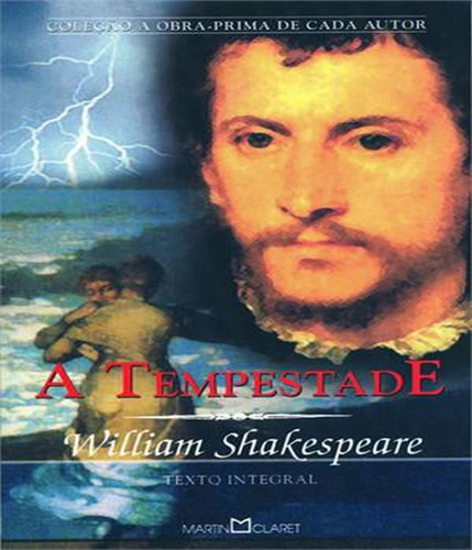 Tempestade, De  William Shakespeare. Editora Martin Claret, Capa Mole Em Português