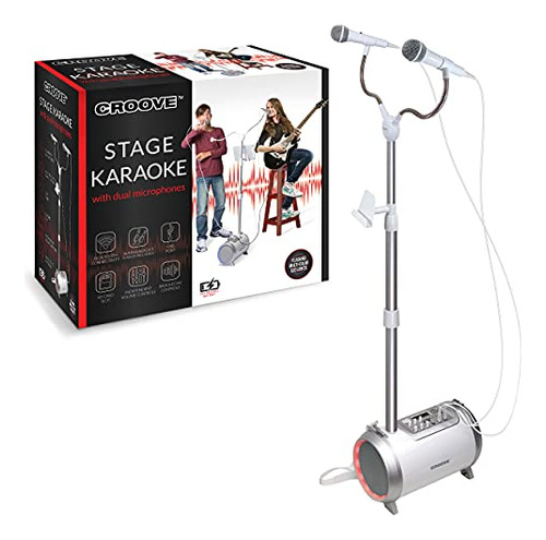 Máquina De Karaoke Profesional Con 2 Micrófonos - Usb, Aux,