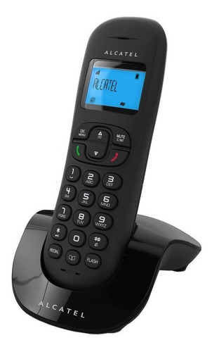 Teléfono Alcatel C200 inalámbrico - color negro