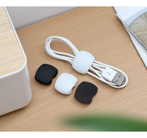 Organizador De Cables Oculto Flexible Para Computadora Y Tv