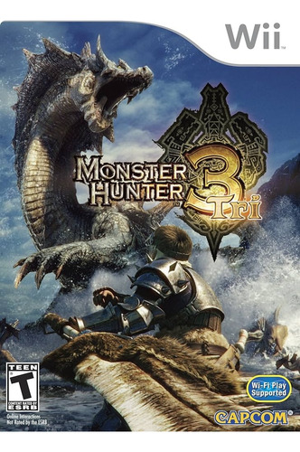 Jogo Monster Hunter 3 Tri Nintendo Wii Ntsc-us (Recondicionado)