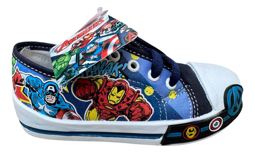 Tenis Bubble Gummers Calzado Para Niño Avengers Vengadores