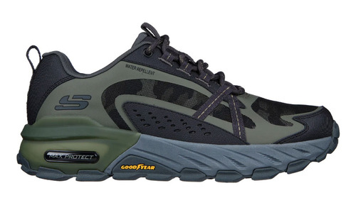 Tenis Hombre Skechers Max Protect - Verde