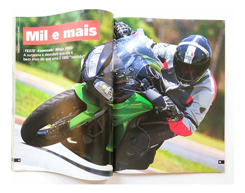 Revista Moto! 203 - Kawasaki Ninja 1000 2011