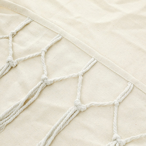 Hamaca Doble Bohemia De Macramé Para 2 Personas Con Borlas M