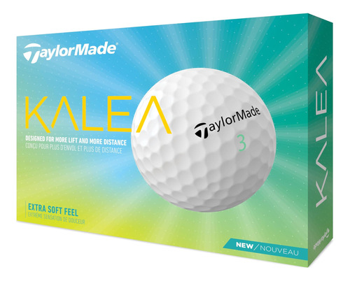 Pelotas Bolas De Golf Taylormade Kalea 12 Uni Blanco