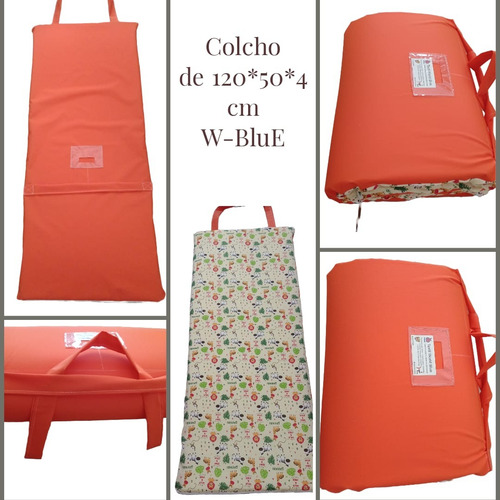 Colchoneta Infantil Para Dormir. Rosa