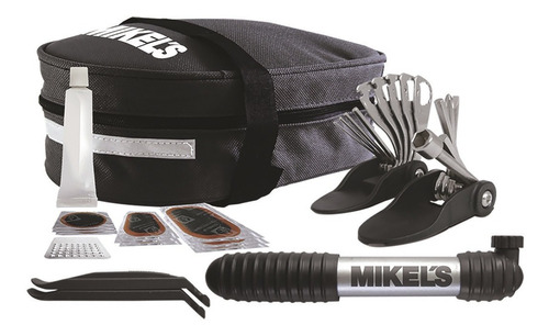 Kit Herramienta Ciclista Funda Tela 22 Pz Kc-221 Mikels