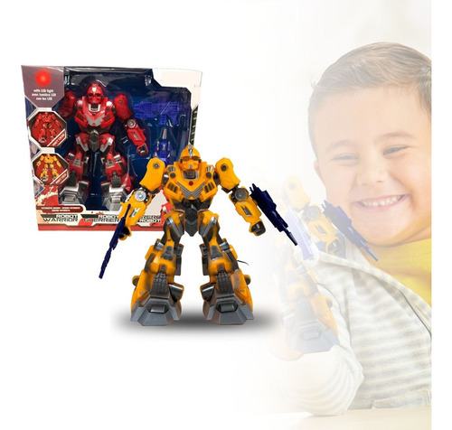 Robot Juguete Transformer Juguete Niños Robot Guerrero Juego