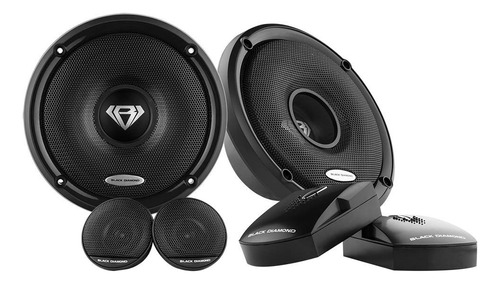 Par De Altavoces De Sistema De Componentes Black Diamond De 