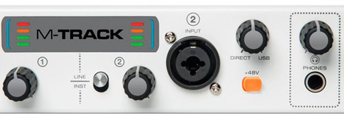 Placa Interface M-audio M-track Plus Ii 2 Canais Usb