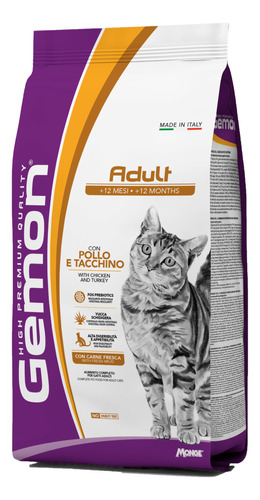 Gemon Gato Ad Complete Chicken Y Turkey 2 Kg