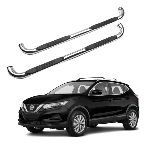 Estribos Redondos Nissan Pathfinder 2013 - 2020 Acero Inox