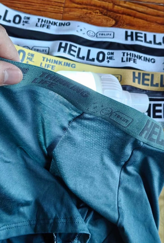 5pz Bóxer Caballero Pack Ropa Interior Calzón Algodón