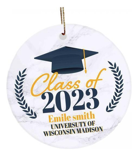2 Adorno De Graduación Universitaria 2023 Recuerdos Bordes