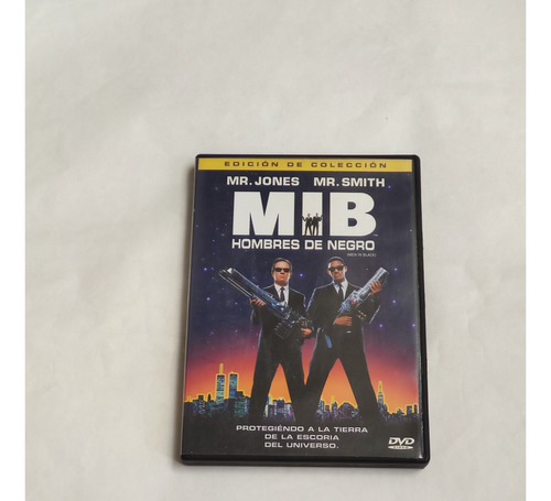 Dvd Mib Hombres De Negro Men In Black Will Smith Tom Jones 