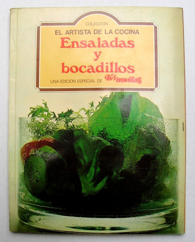 Ensaldas Y Bocadillos Recetario Libro Mexicano 1982