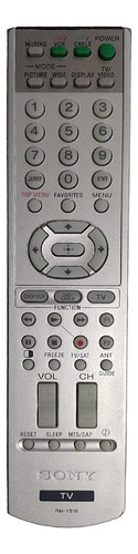 Control Remoto Rm-y196 Tv Lcd Proyeccion Marca Sony