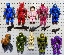 Comprar Megabloks Mega Construx Halo Lote Mix Figuras (63) 1 Halo
