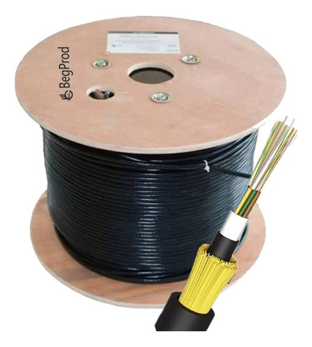 Cable Fibra Optica Asu-24b1.3 Span100, 3km