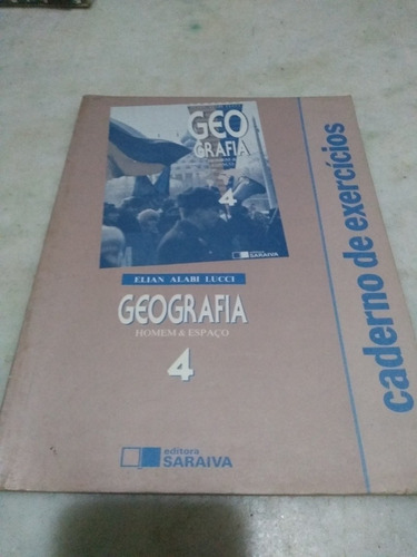 Livro  Geografia Homem E Espaço 4 Caderno De Atividades
