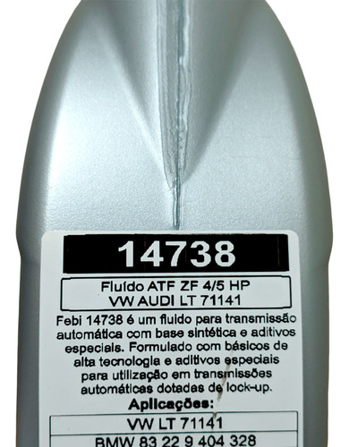 Kit Troca 6l Oleo Cambio Atf Febi C3 Picasso 1.5 2012 A 2016