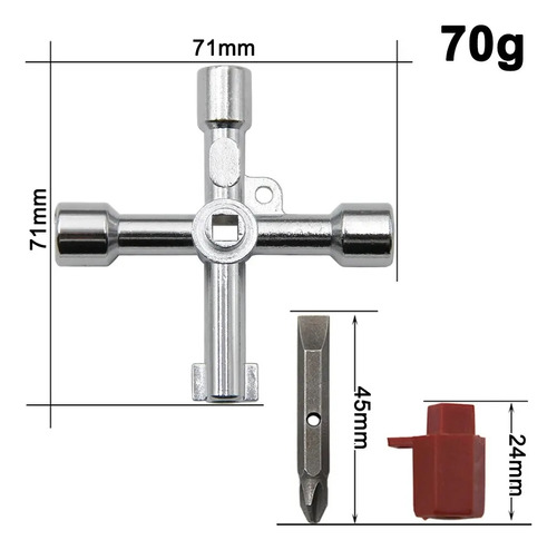 Llave De Llave 4 En1,control De Elevador,válvula De Gabinete