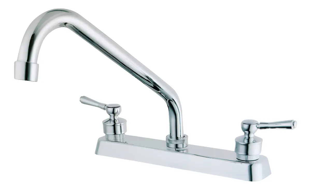 Llave Mezcladora Fregadero Maxims Cocina Cromado Jm8102 Abs Alta Calidad Resistente