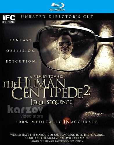 The Human Centipede 2 Full Sequence Director's Cut Blu-ray