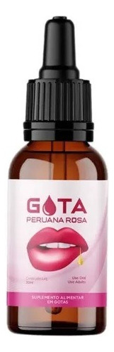 Gota Peruana Rosa 1un 30ml Prazer Feminino Sabor Aumenta a Libido